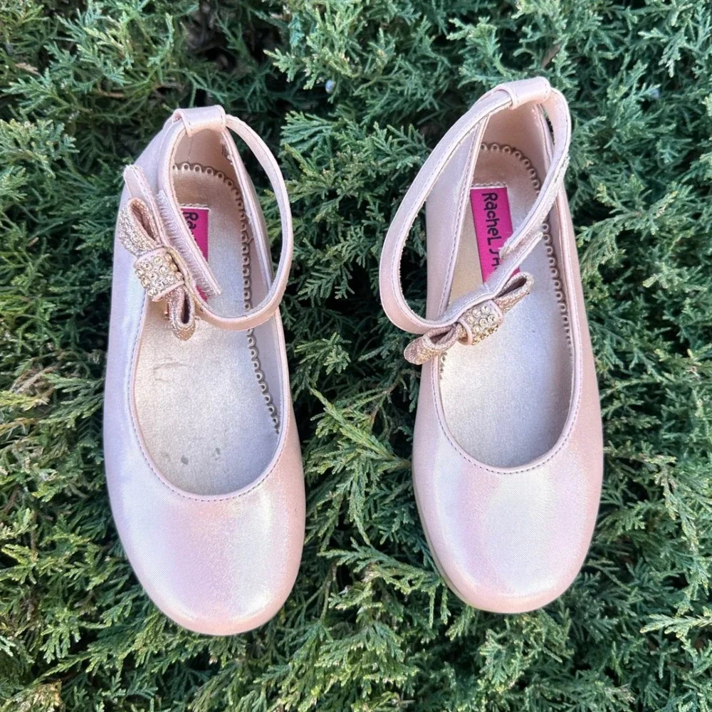 Rachel Zoe Talula Toddler Girl‎ Mary Jane Shoes Size 11 Blush Pink